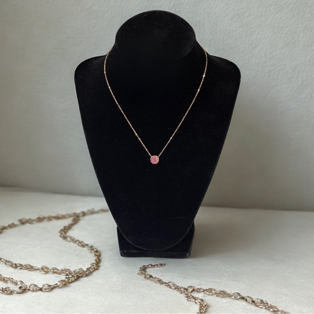Lola Ruby July Birthstone Necklace - Picture 3 of 5